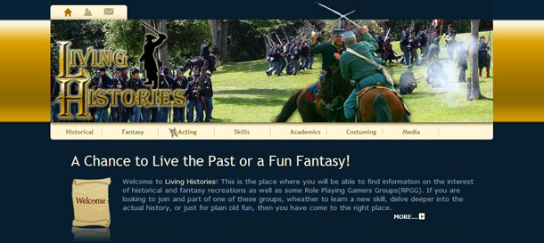 Living Histories Homepage