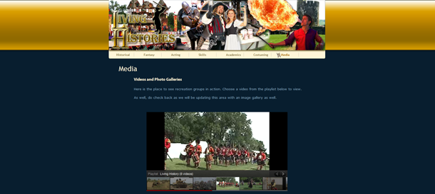 Living Histories Media Page